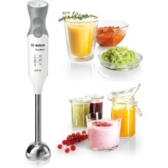 Bosch ErgoMixx MSM66150 Hand Blender with Turbo Function - Powerful Performance in White